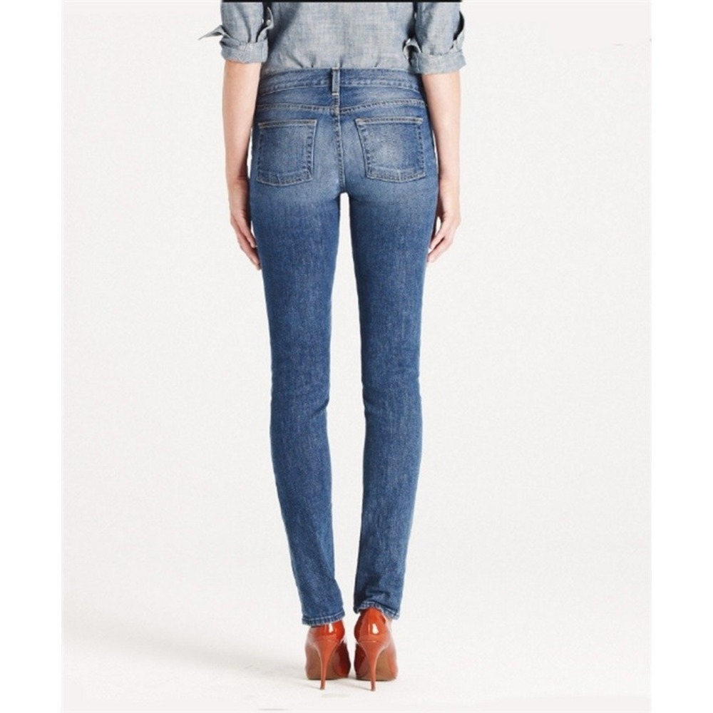 NWOT J. Crew 31 Downtown Skinny Blue Jeans DM0163 MED Blue 94109